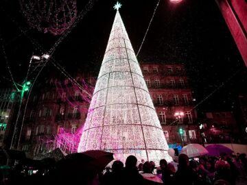 Árbol de Navidad en Vigo