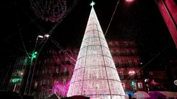 Árbol de Navidad en Vigo