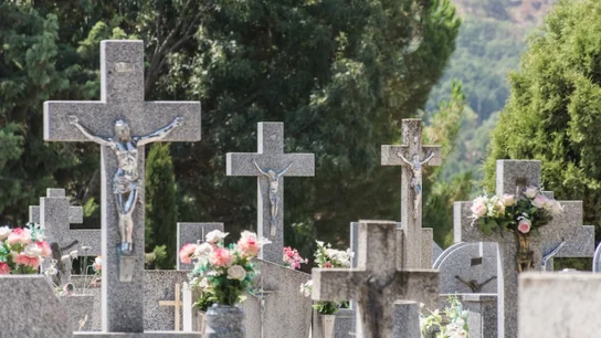 Imagen de un cementerio Imagen de un cementerio