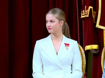 La princesa Leonor. La princesa Leonor.