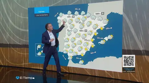 La previsión del tiempo de Roberto Brasero La previsión del tiempo de Roberto Brasero