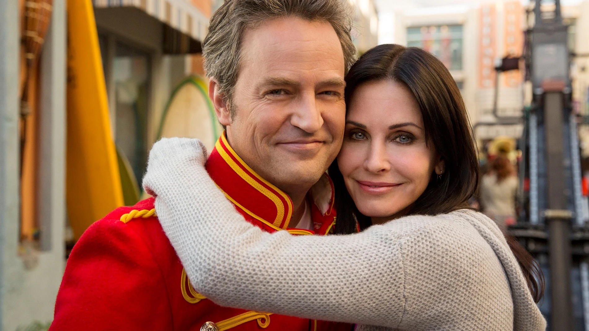 Matthew Perry y Courteney Cox Matthew Perry y Courteney Cox