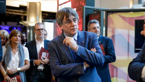Carles Puigdemont reúne a la cúpula de Junts en Bélgica Carles Puigdemont reúne a la cúpula de Junts en Bélgica
