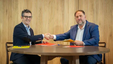 Oriol Junqueras (ERC), tras avalar el acuerdo con el PSOE: "Es una amnistía para todos sin excepciones" Oriol Junqueras (ERC), tras avalar el acuerdo con el PSOE: "Es una amnistía para todos sin excepciones"