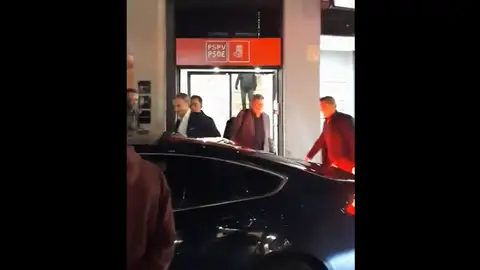 Zapatero y Ximo Puig en PSOE Valencia Zapatero y Ximo Puig en PSOE Valencia