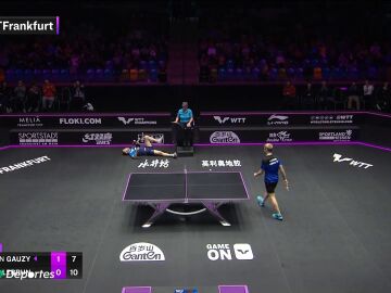El mejor punto de la historia del ping-pong