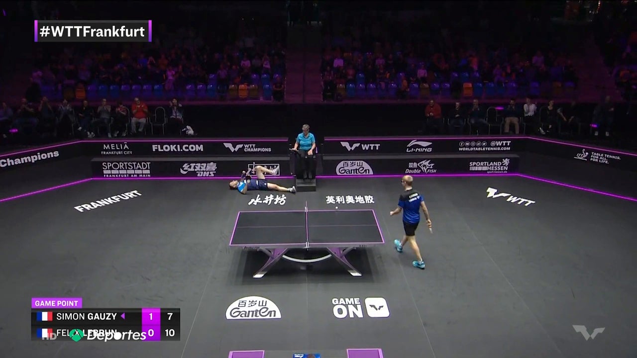 Ping Pong Real Mathc Las redes sociales, enloquecidas: lo califican como el mejor punto de ...