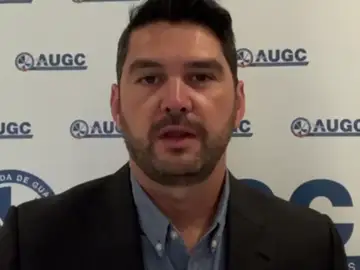 Pedro Carmona, portavoz de AUGC Pedro Carmona, portavoz de AUGC
