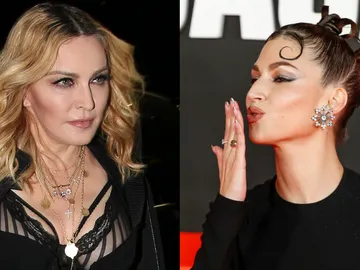 Madonna y Úrsula Corberó Madonna y Úrsula Corberó