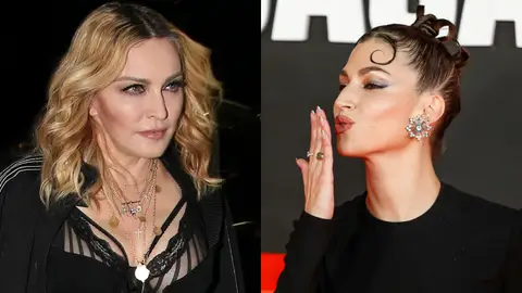 Madonna y Úrsula Corberó Madonna y Úrsula Corberó