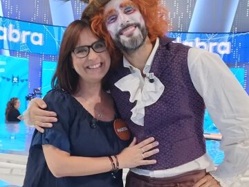 Marta y Roberto Leal en el especial Halloween