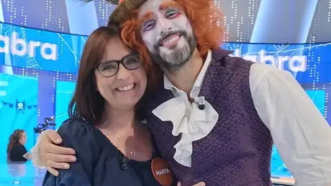 Marta y Roberto Leal en el especial Halloween Marta y Roberto Leal en el especial Halloween