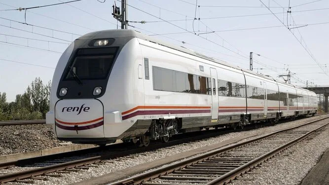 Imagen de archivo de un tren Imagen de archivo de un tren