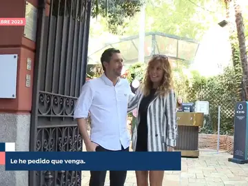 Lara Dibildos y Cándido Conde-Pumpido. Lara Dibildos y Cándido Conde-Pumpido.