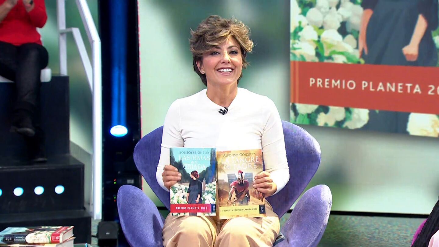 Sonsoles Ónega presenta 'Las hijas de la criada', el libro galardonado con el Premio Planeta 2023: "Siento una emoción inmensa"