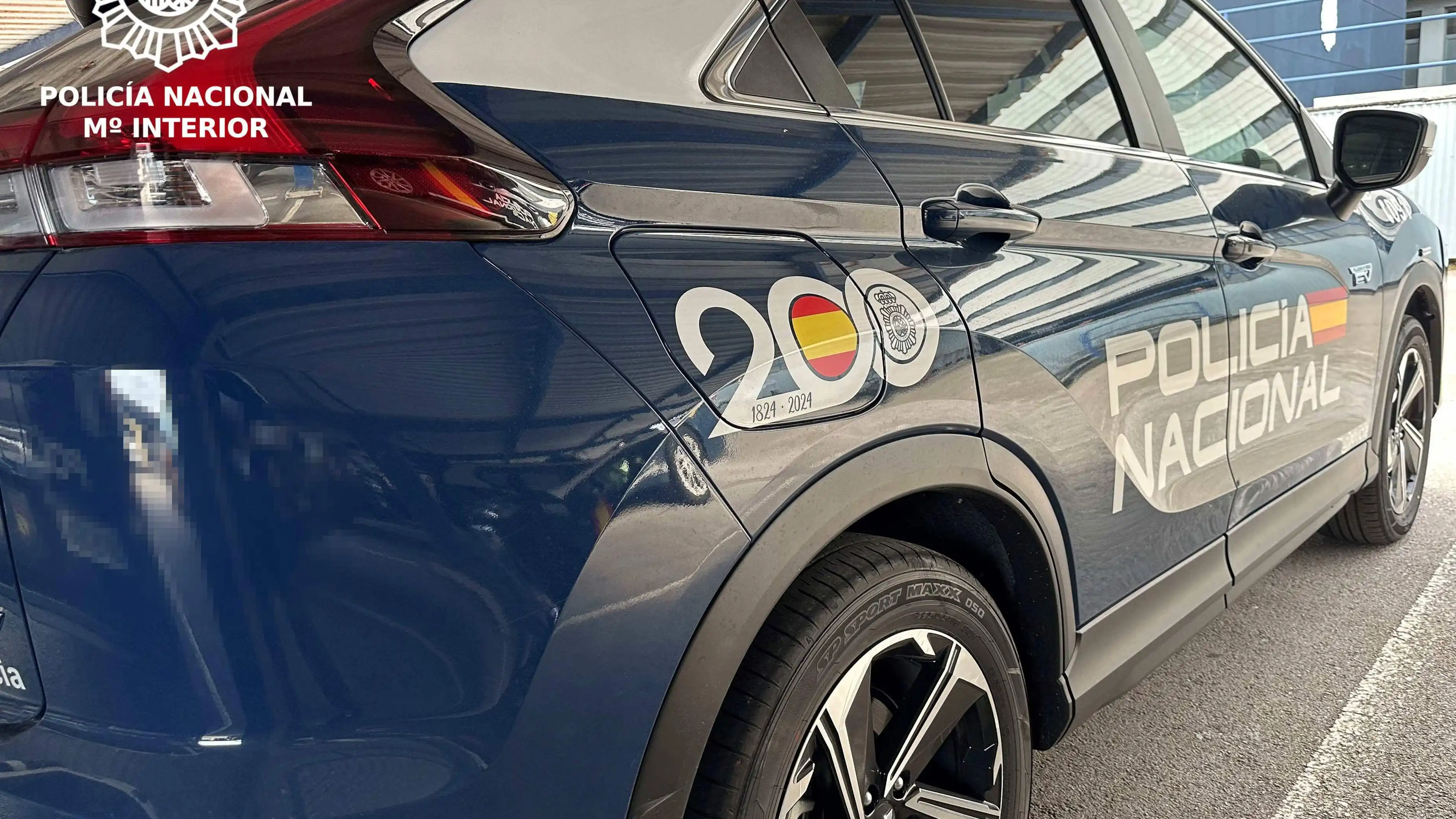 Coche de la Polic&iacute;a Nacional