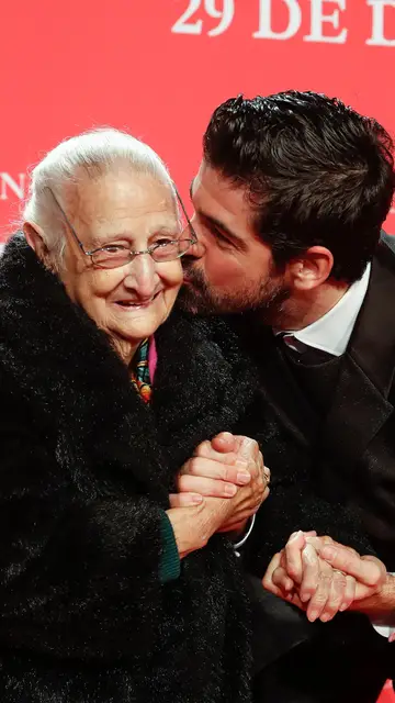 Miguel Ángel Muñoz con su Tata Miguel Ángel Muñoz con su Tata