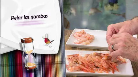 Pela las gambas Pela las gambas