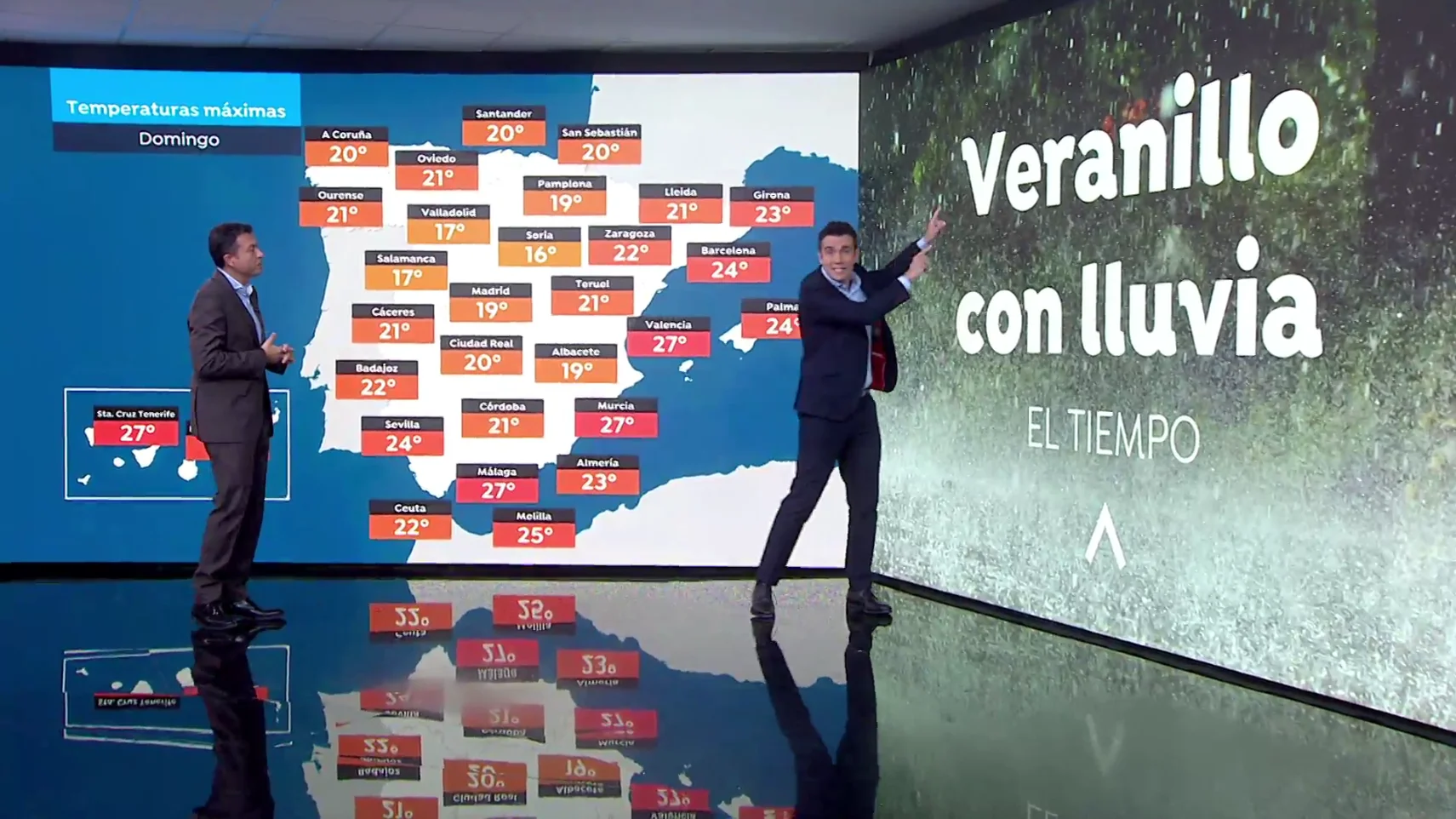 La Previsión de "veranillo" de César Gonzalo. La Previsión de "veranillo" de César Gonzalo.