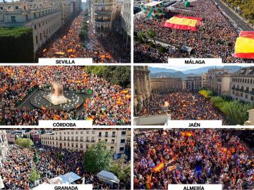 Protestas en toda España