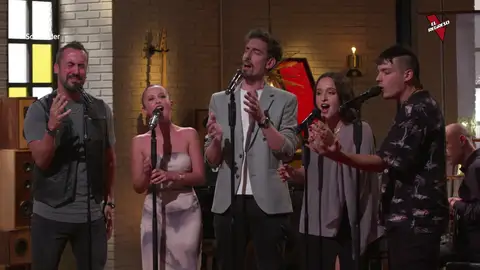 One Five deja sin palabras a Miriam Rodríguez con una actuación llena de personalidad One Five deja sin palabras a Miriam Rodríguez con una actuación llena de personalidad