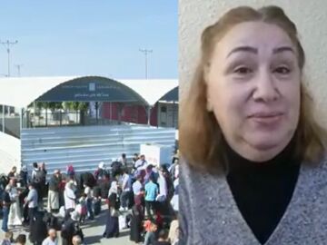 Dolores Sayans, madre y abuela que espera desde Madrid a que su familia regrese desde Gaza