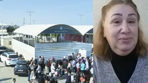 Dolores Sayans, madre y abuela que espera desde Madrid a que su familia regrese desde Gaza