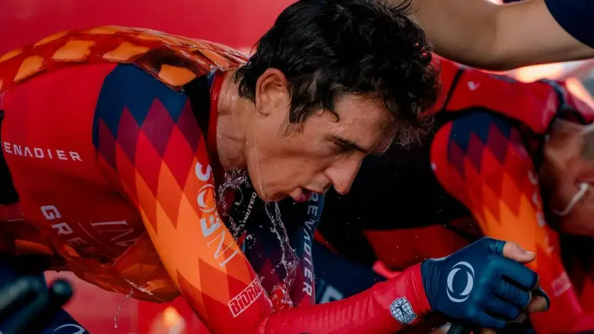 Geraint Thomas en a Vuelta Ciclista Espa&ntilde;a 2023