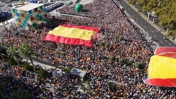 Manifestación del PP en Málaga