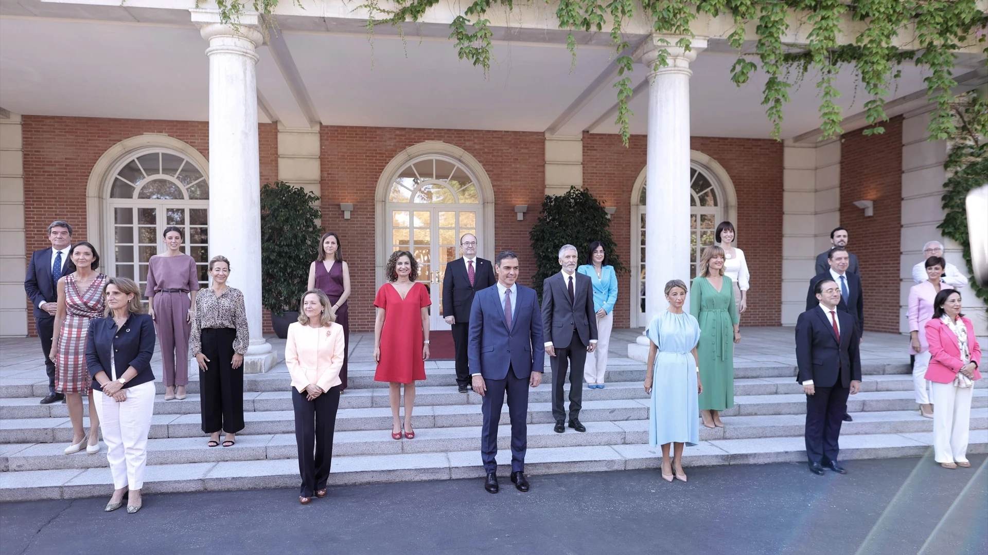 Primer Consejo de Ministros tras la remodelación del Gobierno de coalición, a 13 de julio de 2021 Primer Consejo de Ministros tras la remodelación del Gobierno de coalición, a 13 de julio de 2021