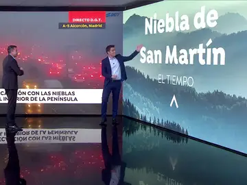 César Gonzalo cuenta hasta cuándo durará el 'veranillo de San Martín''. César Gonzalo cuenta hasta cuándo durará el 'veranillo de San Martín''.