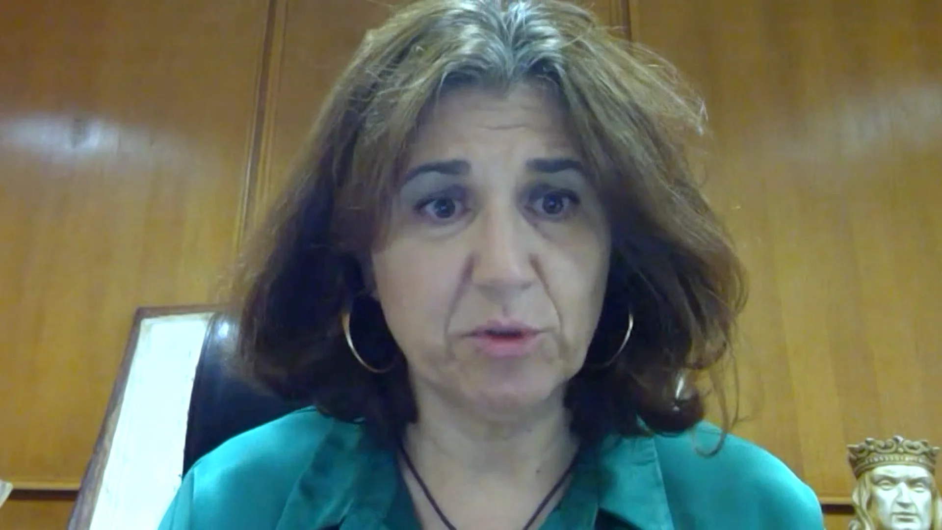 María Jesús del Barco, presidenta de la Asociación Profesional Magistratura Antena 3 Noticias