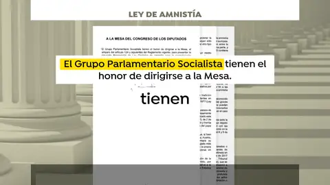 Proposición de ley de la amnistía Proposición de ley de la amnistía