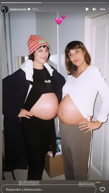 Belén Cuesta y Silma López embarazadas Belén Cuesta y Silma López embarazadas
