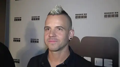 Dabiz Muñoz en la presentación de su figura en el Museo de Cera Dabiz Muñoz en la presentación de su figura en el Museo de Cera