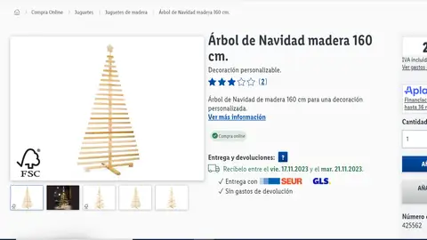 Árbol de Navidad artificial Árbol de Navidad artificial