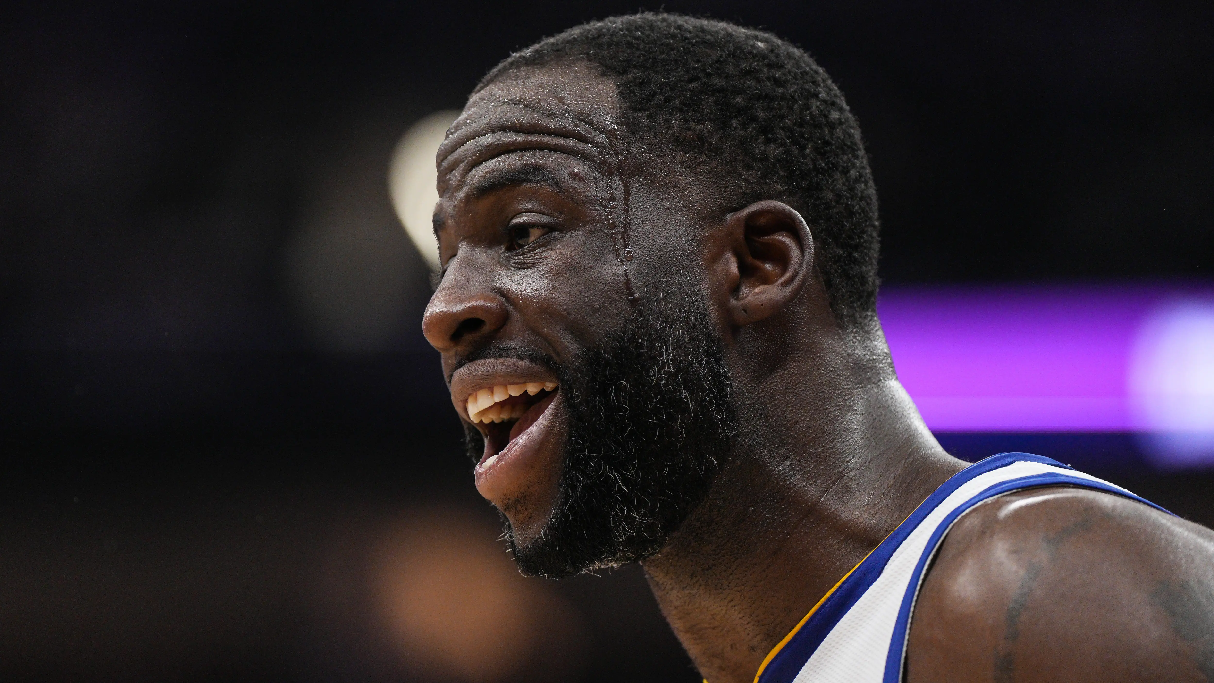 Draymond Green en un partido contra los Sacramento Kings Draymond Green en un partido contra los Sacramento Kings