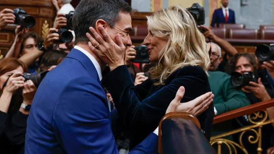 Pedro Sánchez y Yolanda Díaz Pedro Sánchez y Yolanda Díaz