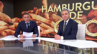 Joaquín vive su debut más complicado como presentador de informativos junto a Vicente Vallés