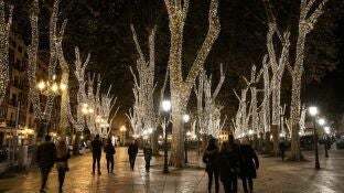 Decoraci&oacute;n navide&ntilde;a en las calles de Bilbao