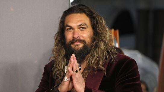 Jason Momoa en la presentaci&oacute;n de Dune en Reino Unido en 2021