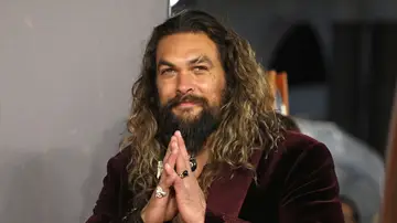 Jason Momoa en la presentación de Dune en Reino Unido en 2021 Jason Momoa en la presentación de Dune en Reino Unido en 2021