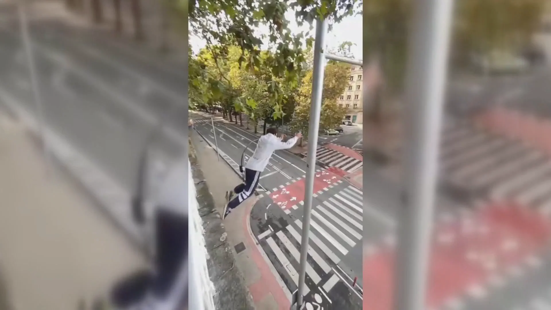 'Parkour' en Pamplona Antena 3 Noticias