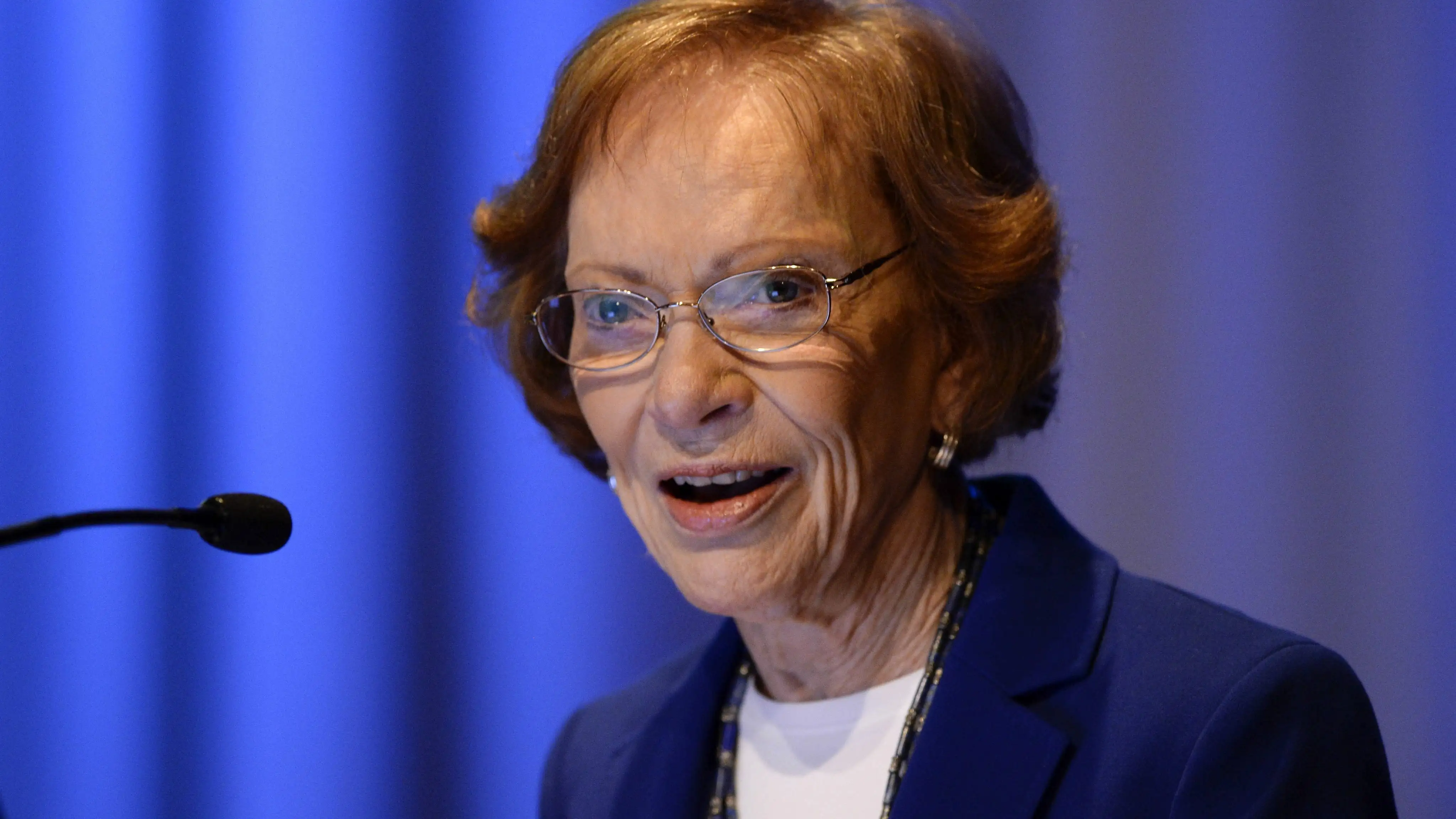 Rosalynn Carter en una foto de archivo Rosalynn Carter en una foto de archivo