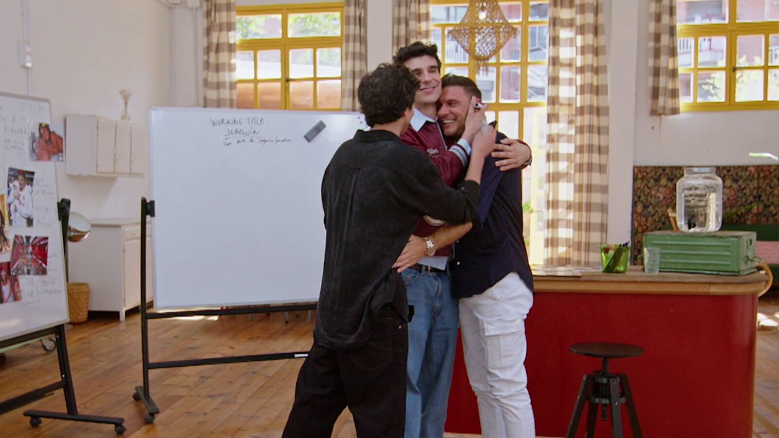 Así se rodó el programa de Joaquín con los Javis