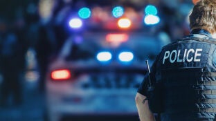 Imagen de archivo de un polic&iacute;a en EEUU