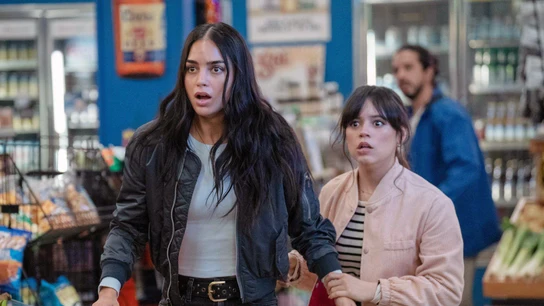 Melissa Barrera y Jenna Ortega en Scream VI Melissa Barrera y Jenna Ortega en Scream VI