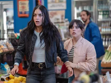 Melissa Barrera y Jenna Ortega en Scream VI Melissa Barrera y Jenna Ortega en Scream VI