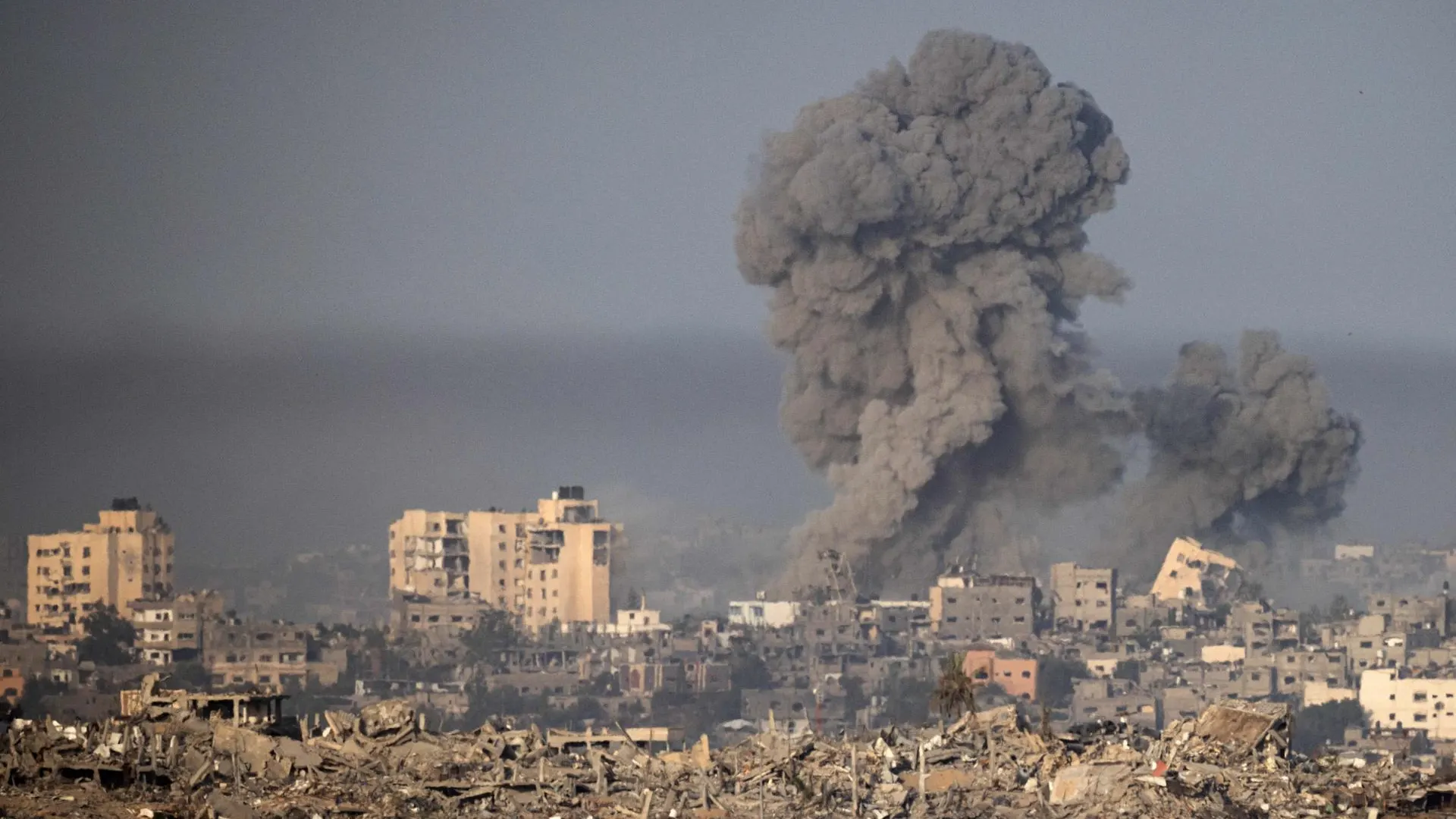 El caos en Gaza El caos en Gaza