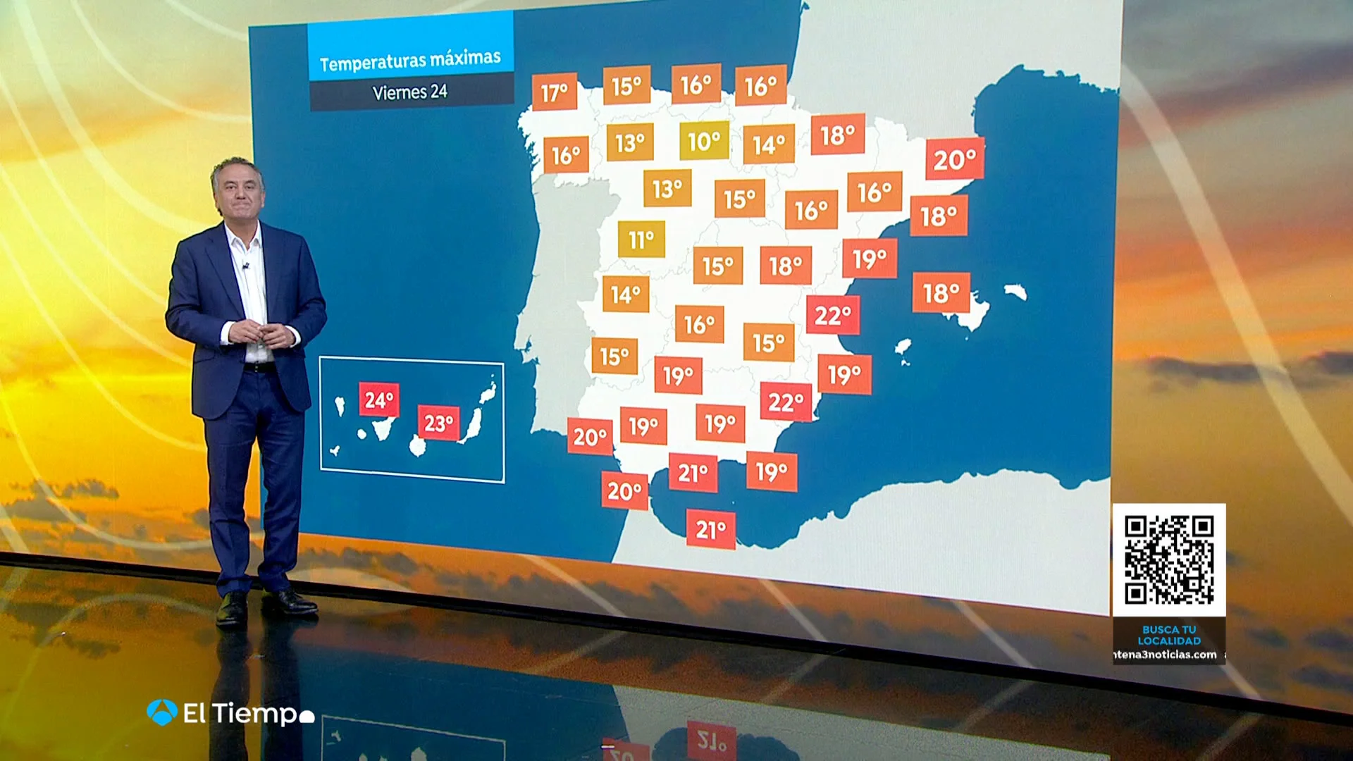 La previsión de Roberto Brasero La previsión de Roberto Brasero